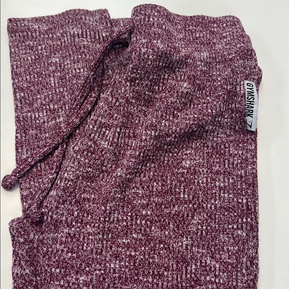 Gymshark Burgundy Knit Pants‎